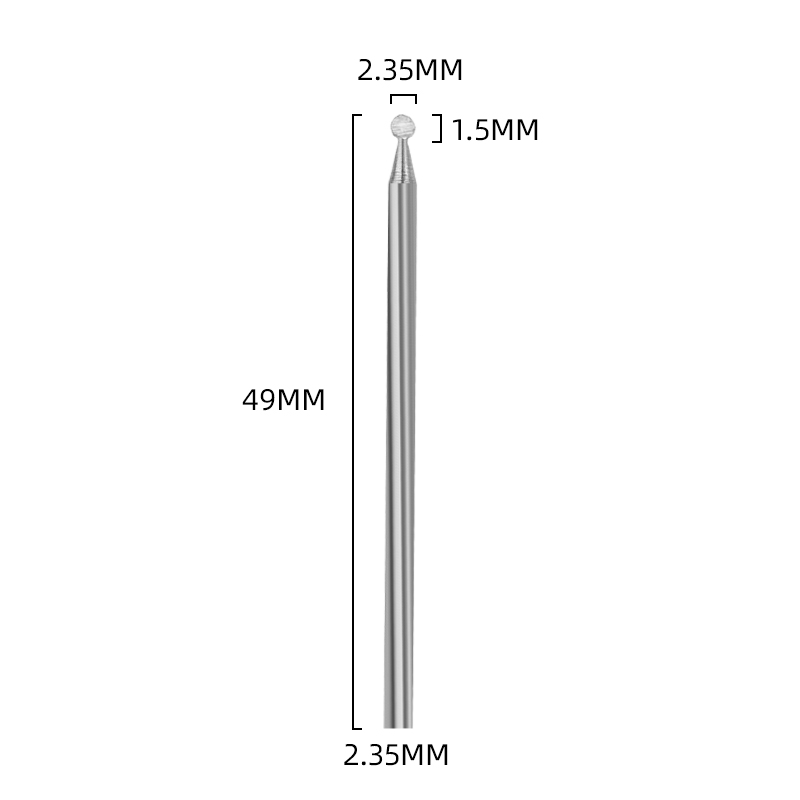 电动木工雕刻刀一面丸球刀圆刀木雕根雕铣刀钻头打磨修光雕刻工具