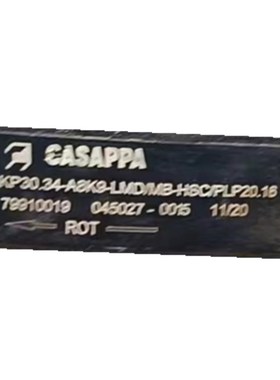 意大利CASAPPA齿轮泵KP30.76-06S6-LMF/MD KP30.34-A8K9-LMD/MB