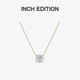 INCH EDITION玫瑰锆石项链 简约通勤气质轻奢百搭