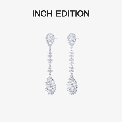 INCHEDITION女锆石耳环