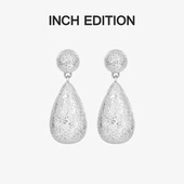 INCH EDITION鎏金水滴耳坠 时光不惑系列气质高级小众设计耳坠