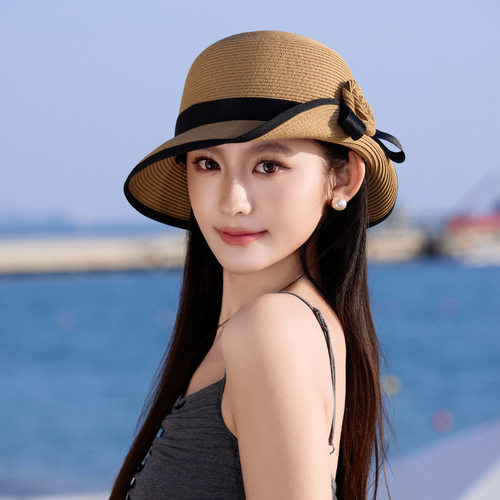 台州温岭小香风拉菲草帽