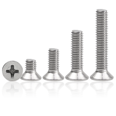 304不锈钢十字沉头螺丝钉