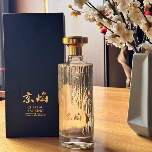 尧京酒庄京焰葡萄蒸馏酒葡萄烈酒53度500ml快递包邮