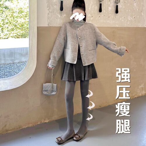 连裤袜女士秋冬强压瘦腿连裤袜