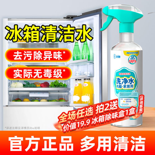 净狮冰箱清洁水去污除异味