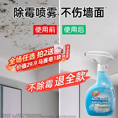 净狮除霉喷雾不伤墙面免擦拭