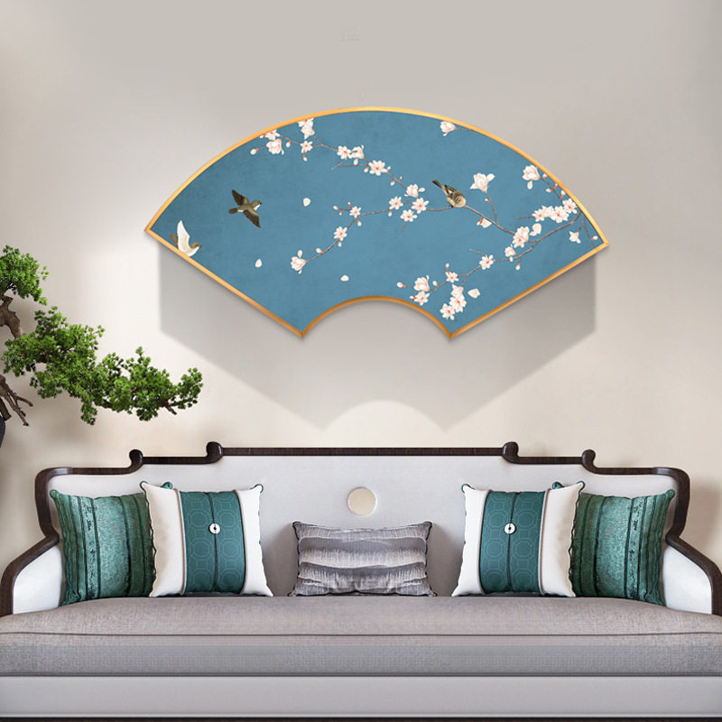 铝合金扇形画框定制客厅装饰画相框金属线条外框厂家批发