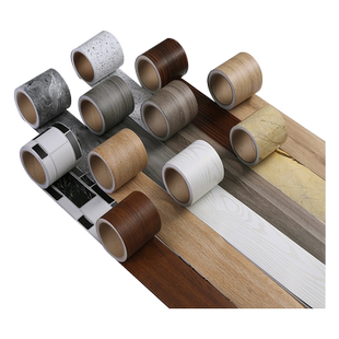 木纹窗门框包边贴吊顶家具柜子装饰美边贴自粘防水腰线踢脚线贴纸