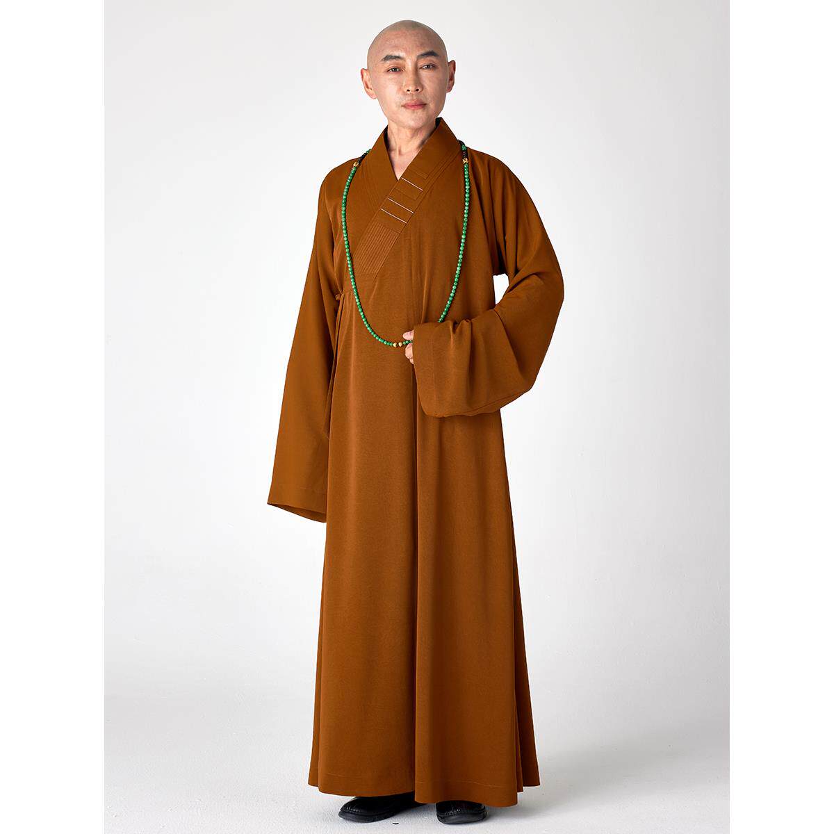 特卖夏季厦梵僧服新丝锦薄款长褂出家人抗皱免烫僧衣服僧袍和尚大