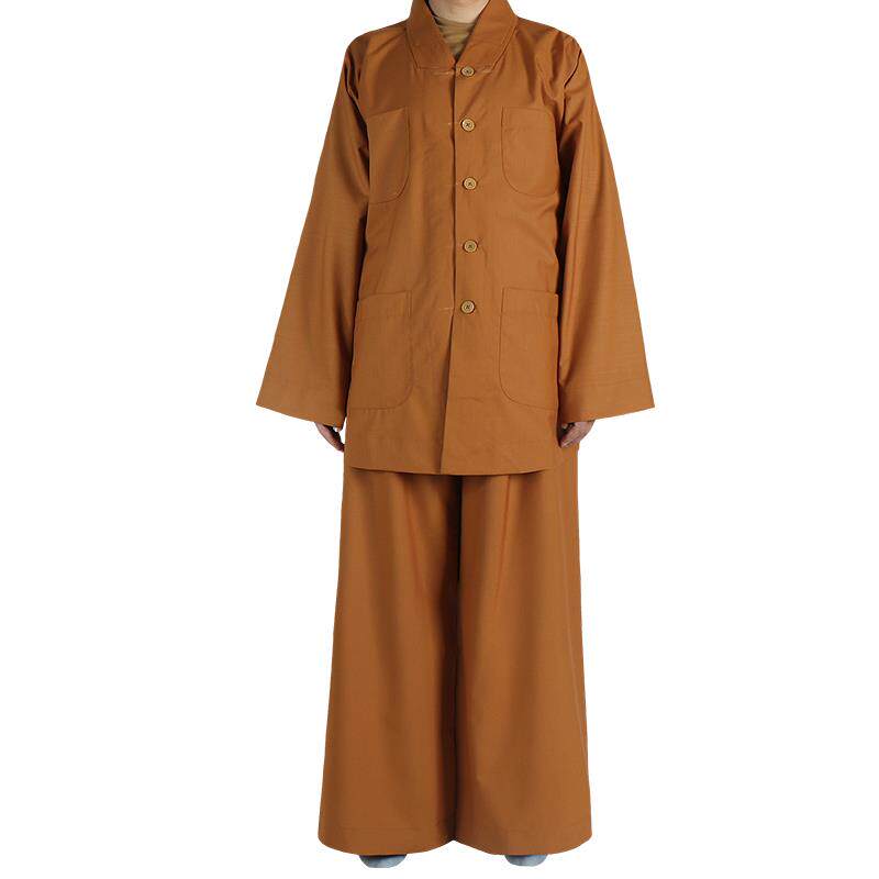 特卖远尘僧服短褂精纺棉布僧人小褂男春秋款出家人和尚服比丘尼四