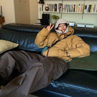 Conlise丛林森秋冬短款90鸭绒保暖羽绒服不对称防泼水外套上衣