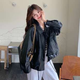 P165 首发现货 2501 软皮衣外套机车皮衣2D044 K248 主推25秋新款