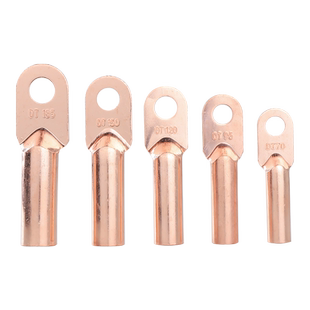 国标A级DT10/16/25/35/50/70/95/150/185/240平方铜鼻子接线端子