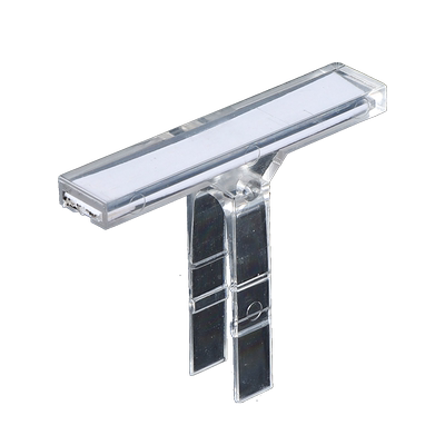 安装便捷透明支架标识牌端子