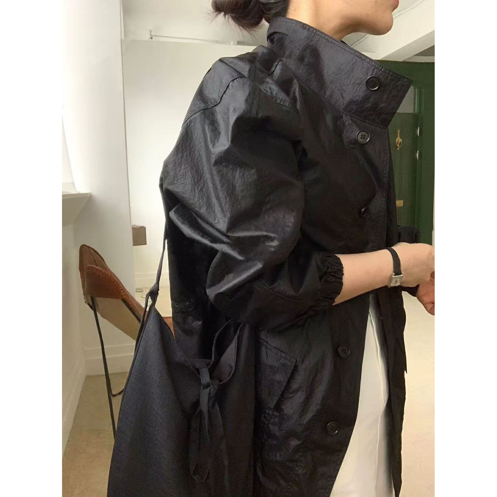 VERIDIAN DEW-韩国东大门 美拉德风 高级感气质 休闲显瘦宽松外套