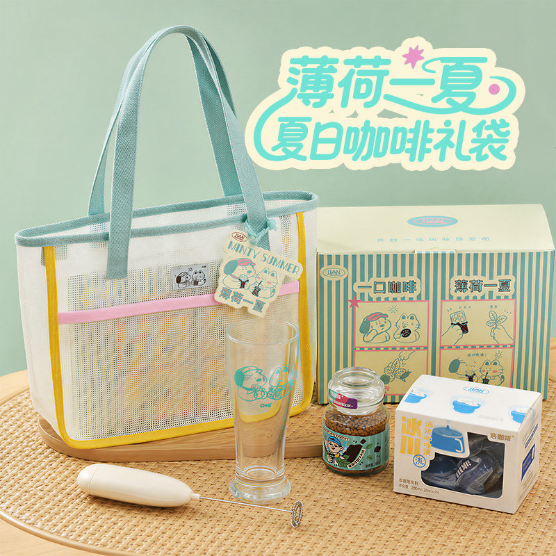 连咖啡冻干咖啡薄荷巧克力黑咖美式拿铁400次咖啡礼盒滴滤咖啡液