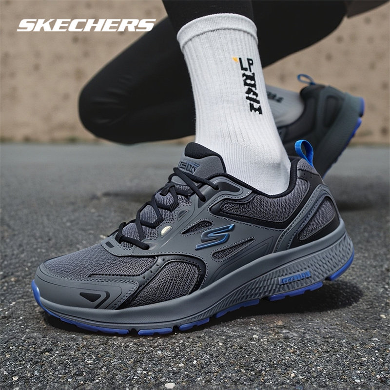 Skechers斯凯奇跑步鞋男新款网面透气运动鞋轻便缓震耐磨鞋子,流行男鞋,时尚休闲鞋,淘宝优惠券,粉丝福利购,淘宝优惠卷