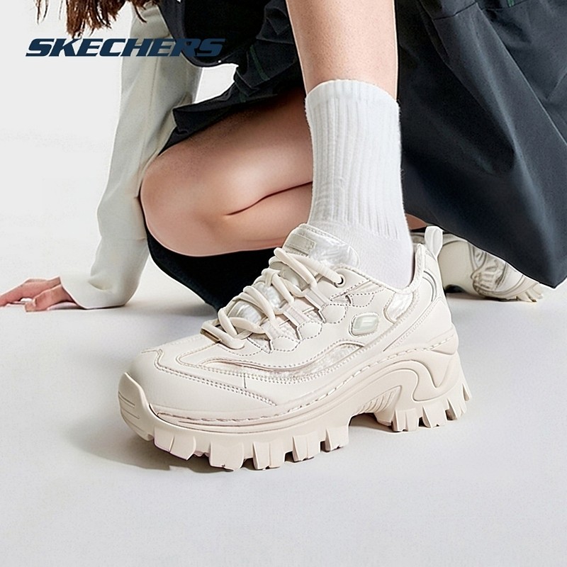 斯凯奇（Skechers）女鞋新款老爹鞋厚底增高休闲鞋官方正品松糕鞋,女鞋,时尚休闲鞋,淘宝优惠券,粉丝福利购,淘宝优惠卷