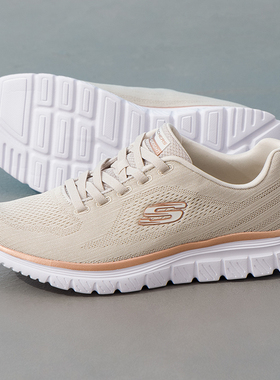 斯凯奇女鞋软底健步鞋2026新款GRACEFUL 4.0女士绑带运动休闲鞋