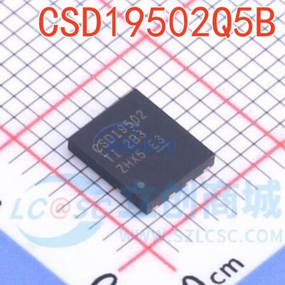 CSD19502Q5B CSD19502 VSON-CLIP-8 N通道功率MOSFET 正品TI