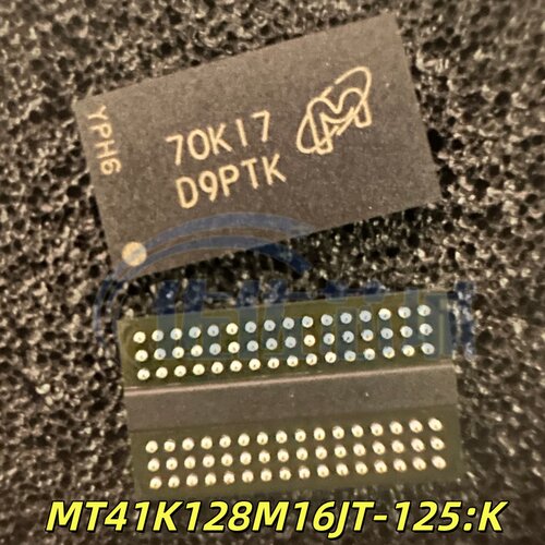 MT41K128M16JT-125:K FBGA96 丝印 D9PTK 闪存 存储器 原装正品