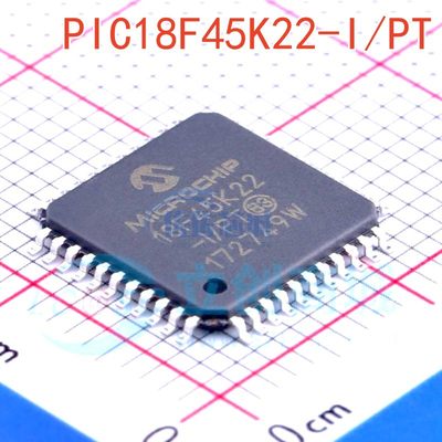 全新进口原装 PIC18F45K22-I/PT 封装TQFP-44 8位微控制器MCU