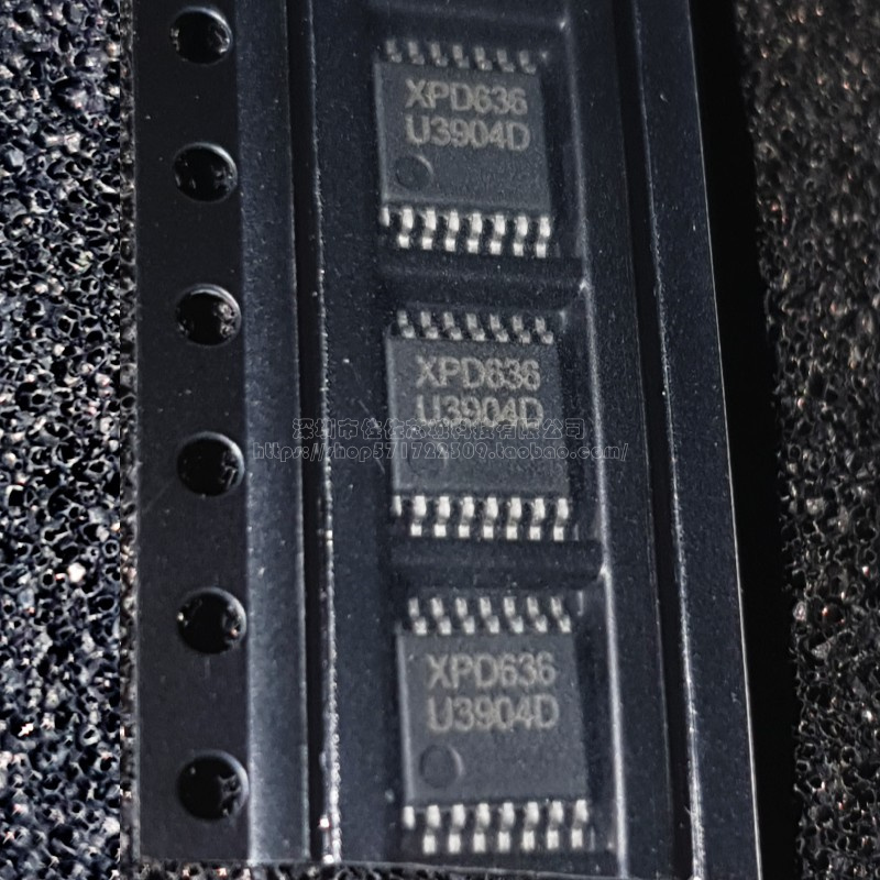富满XPD636A XPD636B 贴片TSSOP16 USB Power Delivery控制器芯片