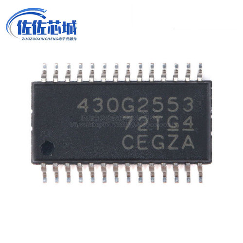 原装正品 贴片 MSP430G2553IPW28 TSSOP-28 16位微控制器 MCU