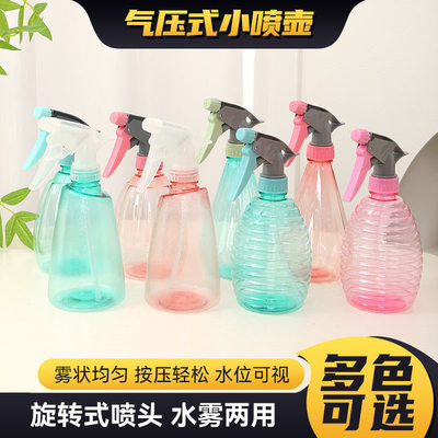 气压式小喷壶 瓜形喷壶500ml家用手压式喷雾瓶洒水壶浇花喷壶