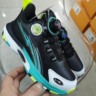 摩擦会响有声音的鞋男童篮球鞋儿童皮面防水专业训练鞋中大童板鞋