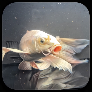 顺丰蝴蝶鲤鱼球体短身大鳍长尾冷水鱼锦鲤红色观赏鱼苗活体