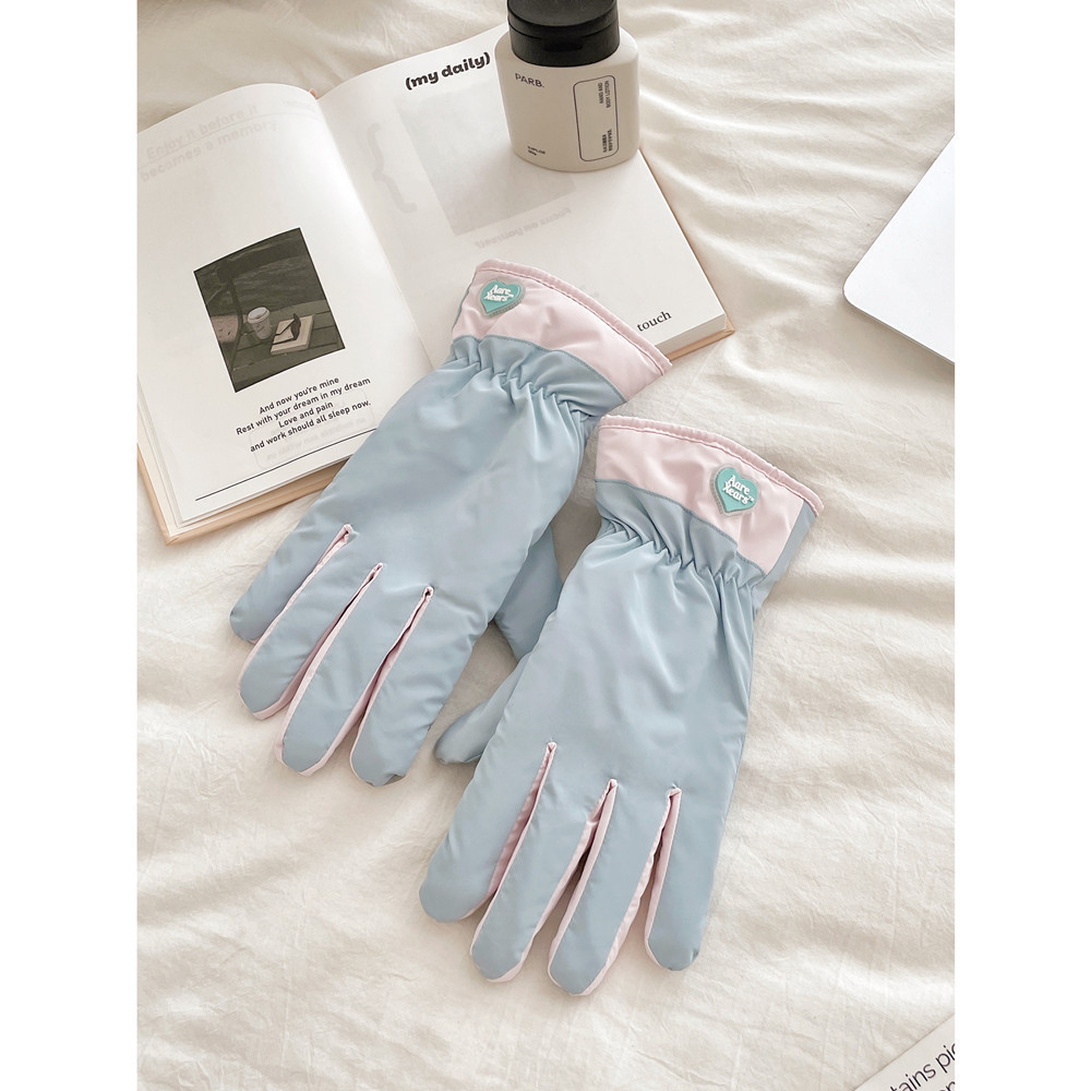 新款冬季加厚滑雪手套户外骑行