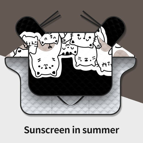 挡风被电动车夏季四季通用防水防晒罩夏款春秋电动车电动自行车20