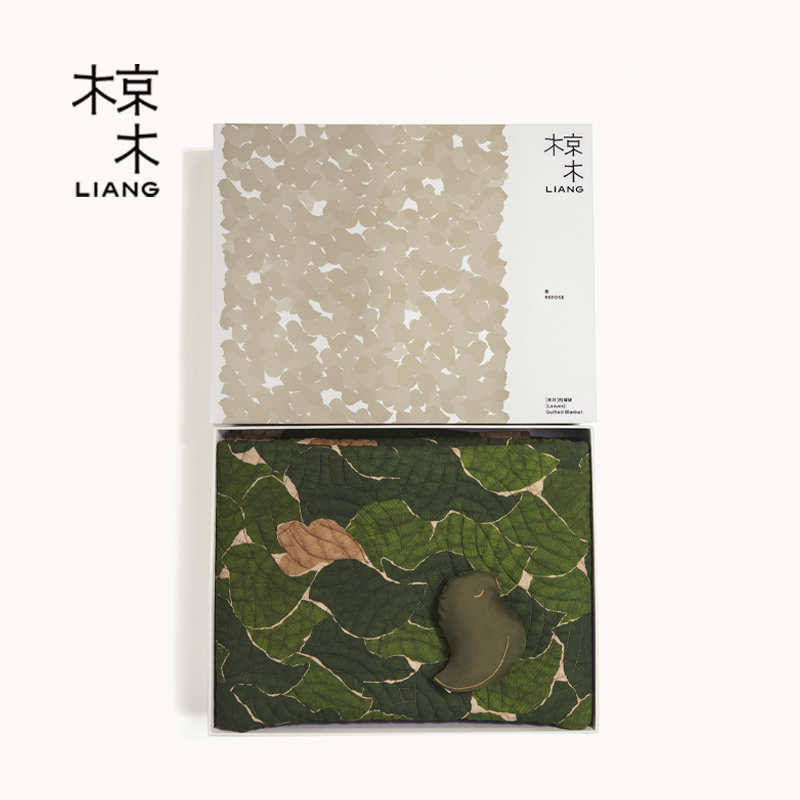 夏凉被双面风景柔软亲肤礼盒包装