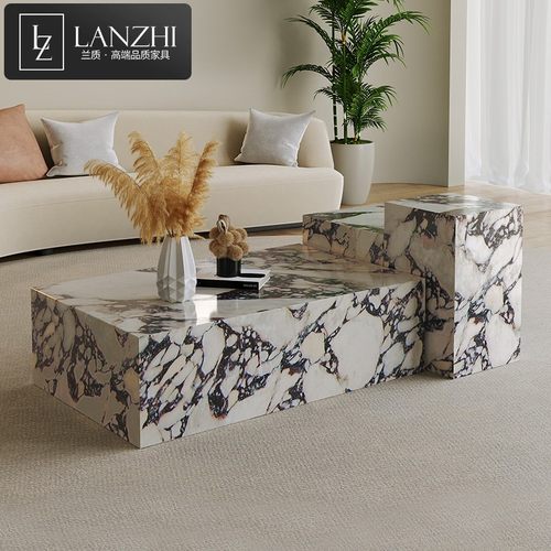 全岩板茶几尺寸可定制颜色可选