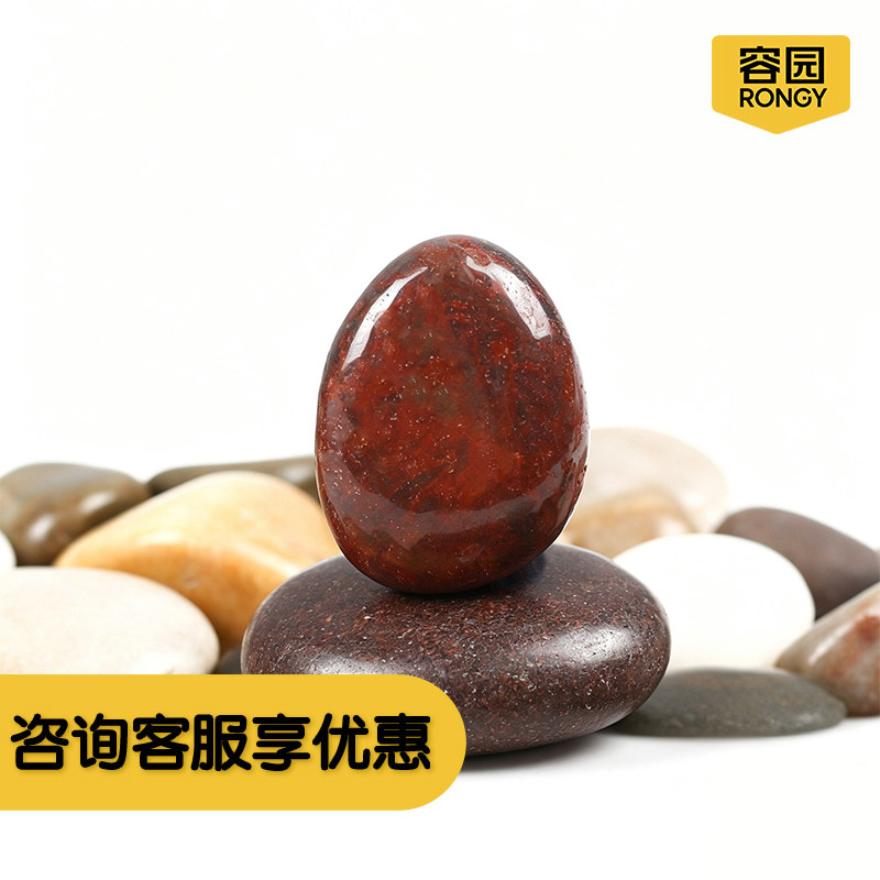 天然鹅卵石批发造景雨花石原石铺地五彩色户外庭院石子园林小石头
