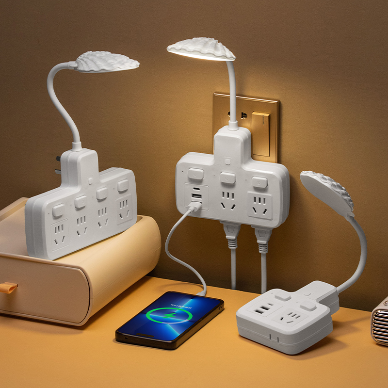 公牛官方插座多功能台灯带USB
