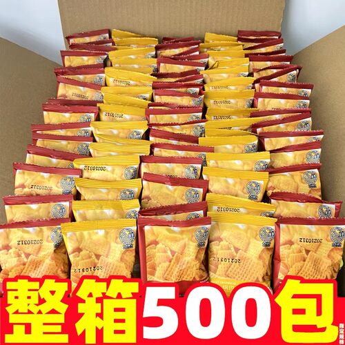 玉米锅巴酥脆解馋独立小包装小零食前台接待整箱批旗舰店发非小米