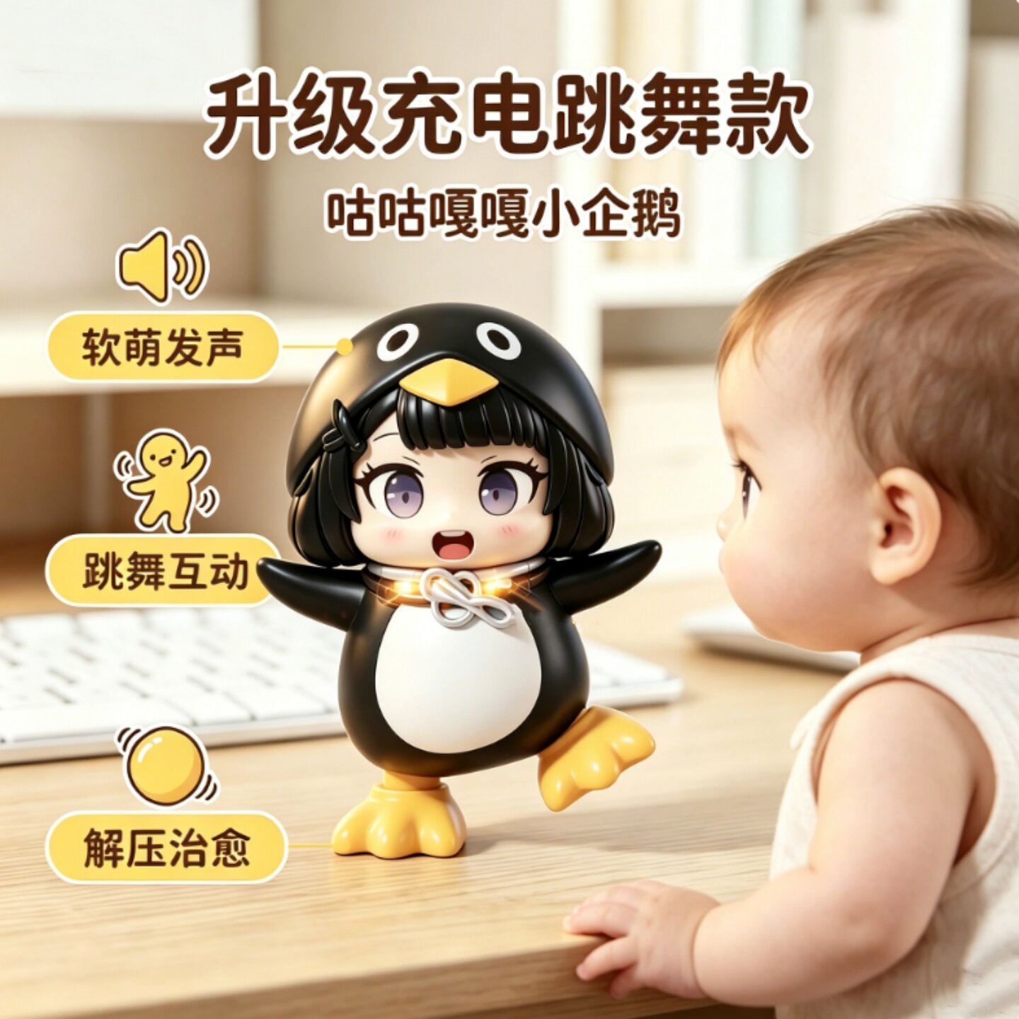 会跳舞说话的咕咕嘎嘎