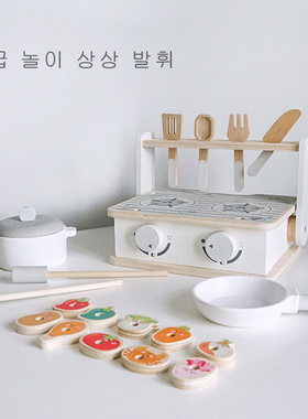 迷你烧烤韩版折叠手提锅具厨房玩具套装女孩过家家儿童玩具直销