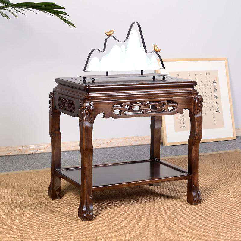 实木花架鱼缸架子底座摆架边桌茶几盆景置物架长方形台几奇石沙发,住宅家具,花架/花几,淘宝优惠券,粉丝福利购,淘宝优惠卷