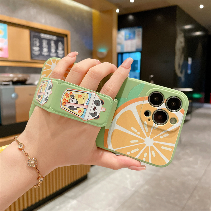 荣耀X50手机壳支撑架折叠腕带套