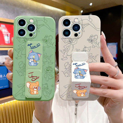 OPPOReno13Pro手机壳Reno12/11猫和老鼠Reno10Pro+全包镜头Reno9Pro+防摔磁吸带支架Reno8女7/6男5/4/3/2软壳