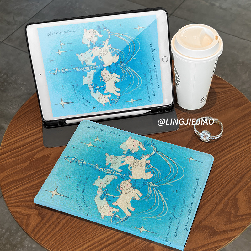 吊灯羊群matepad115s书本式2024新款pro适用于华为平板保护套m6全包10.8寸硅胶se防摔壳air带笔槽11荣耀v8pro