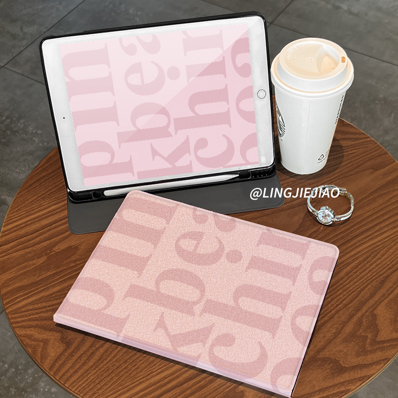 创意字母matepad115s书本式2024新款pro适用于华为平板保护套m6全包10.8寸硅胶se防摔壳air带笔槽11荣耀v8pro