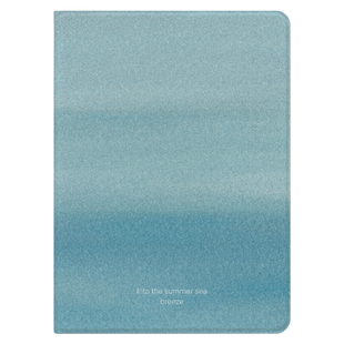 适用于ipadair5保护套2022新款平板壳ipad9/10蚕丝纹书本mini6全包8防摔10.9寸紫色渐变ipadpro桌面air2迷你