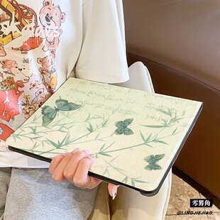 适用于华为平板matepad保护壳2025款竹子蝴蝶11.5s全包10.4寸air防摔se套Pro11硅胶13.2书本m6荣耀10女v87pro