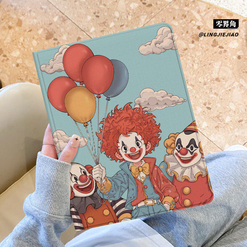 适用于联想小新pad保护套小丑朋友2025新款padplus平板电脑带笔槽11寸书本式10.6寸蚕丝纹散热PAD全包边防摔