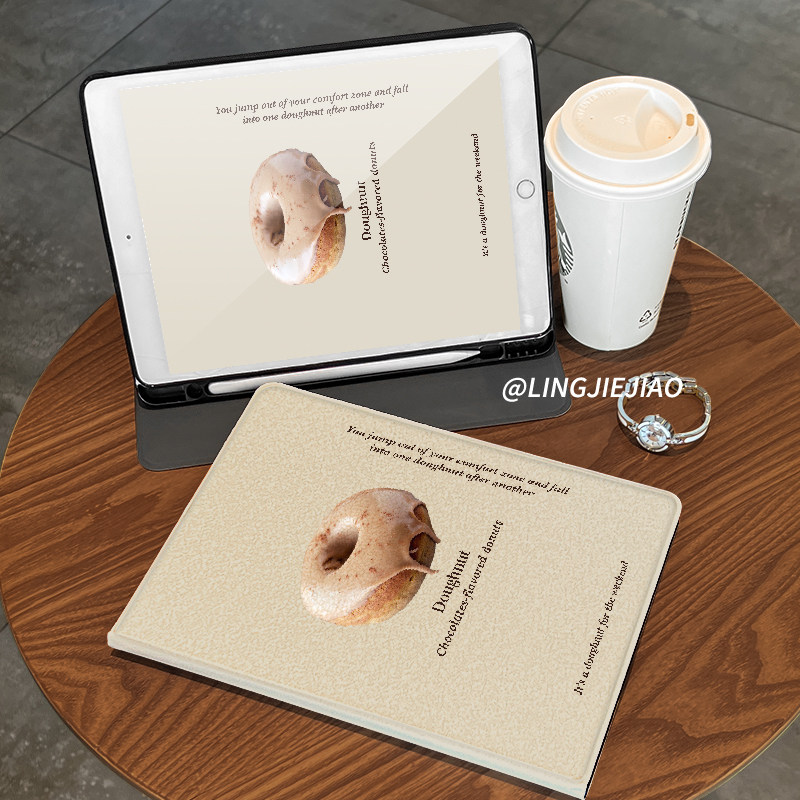 可口甜圈matepad115s书本式2024新款pro适用于华为平板保护套m6全包10.8寸硅胶se防摔壳air带笔槽11荣耀v8pro